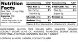 Almond & Cashew Granola - Gluten Free and Vegan Granola